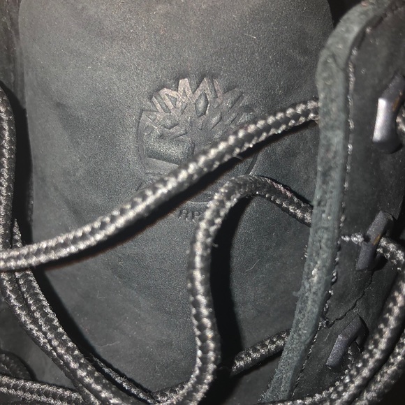 6in Linden woods waterproof blk boot (black timbs) - Picture 3 of 10